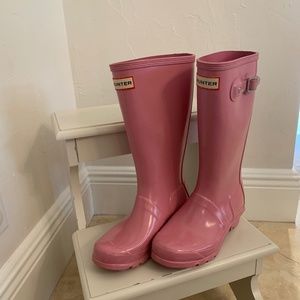 Hunter Rain Boots (Pink)